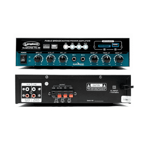 Amplificador ambiental Prophonic PA-50 50W con USB SD y entradas de micrófono